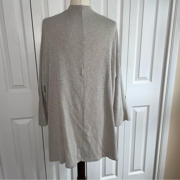 Donni oversized tan grey cardigan size XL - Picture 2 of 6